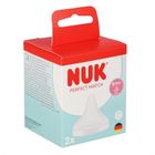 Nuk, Perfect Match Air, smoczek do butelki, silikonowy, rozmiar M, 2 szt.