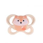 Nuk, Perfect Match Air, smoczek uspokajający, lis i miś, 0-2m, 2 szt.