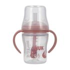 Nuk, Perfect Match, butelka do nauki picia ze słomką, miś, 150 ml