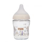 Nuk, Perfect Match, butelka szklana, rozmiar M, tęcza, 120 ml
