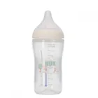 Nuk, Perfect Match, butelka z silikonowym smoczkiem, rozmiar M, owca, 260 ml