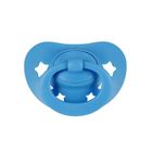 Nuk, Signature, smoczek uspokajający, silikonowy, 18-36m, niebieski, 2 szt.