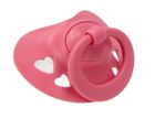 Nuk, Signature, smoczek uspokajający, silikonowy, 18-36m, różowy, 2 szt.