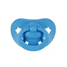 Nuk, Signature, smoczek uspokajający, silikonowy, 6-18m, niebieski, 2 szt.