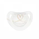 Nuk, Star, smoczek silikonowy, 0-6m, 2 szt.