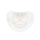 Nuk, Star, smoczek uspokajający, silikonowy, 0-6m, niebieski, 2 szt.