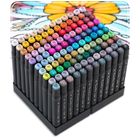 Nukido, markery alkoholowe z torbą, 120 szt.