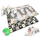 Nukido, mata piankowa, składana, 150-200-1 cm