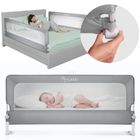 Nukido, NK-228, barierka ochronna do łóżka, szara, 200 cm