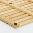 Nuxio, Sanno, podest łazienkowy z bambusa, 60-40 cm