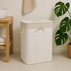 Nuxio, Zora, bambusowy kosz na pranie, 72l