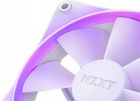 NZXT, F120 RGB, zestaw: 3 wentylatory, kontroler, biały