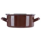 Orion, Brown, garnek emaliowany, 20,5 cm, 2,2l