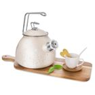 Orion, czajnik emaliowany granitowy, z gwizdkiem, 3, 7l