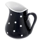 Orion, dzbanek ceramiczny, czarny, 480 ml