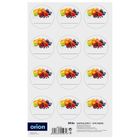 Orion, etykiety samoprzylepne na słoiki, 36 szt.