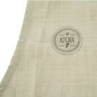 Orion, fartuch kuchenny, bawełniany, wiązany, zielony