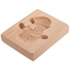 Orion, foremka do ciastek, drewniana, bałwan, 11-9,5 cm