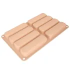 Orion, forma do biszkoptów, silikonowa, beżowa, 28-17-2 cm