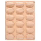 Orion, forma do ciastek, silikonowa, beżowa, muszelki, 32-24,5 cm