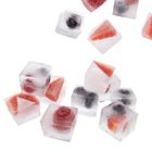 Orion, forma do kostek lodu z pokrywką, silikonowa, beżowa, 22.5-13-3 cm