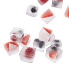 Orion, forma do kostek lodu z pokrywką silikonowa, zielona, 22.5-13-3 cm