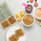 Orion, forma do kostek lodu z pokrywką silikonowa, zielona XXL, 18.5-12-5 cm