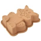 Orion, forma do pieczenia, silikonowa, kot, 20-16-4,5 cm