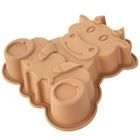 Orion, forma do pieczenia, silikonowa, krowa, 20-19-4,5 cm