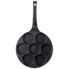 Orion, Grande, patelnia do jajek, 7 otworów, granitowa, 27 cm