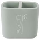 Orion, Greenish, kubek łazienkowy, podwójny, zielony