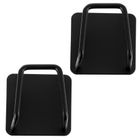 Orion, haczyk wieszak samoprzylepny, czarny, 4,8-4,8 cm, 2 szt.