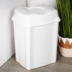 Orion, kosz na śmieci, plastikowy, biały, 28l