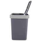 Orion, kosz na śmieci, plastikowy, szary, 25 l