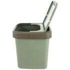 Orion, kosz na śmieci, plastikowy, zielony, 12 l