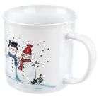 Orion, kubek ceramiczny, bałwan, 470 ml