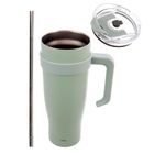 Orion, kubek termiczny z uchwytem, stalowy, miętowy, 1,2l