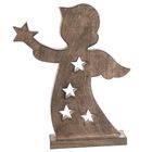 Orion, Mango, figurka świąteczna, drewniana, anioł, 43 cm