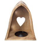 Orion, Mango, świecznik, serca, 21-14,5-23,5 cm