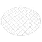 Orion, mata do zlewu, okrągła, biała, 32,5 cm