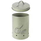 Orion, pojemnik na warzywa i owoce, metalowy, zielony, Greenish, 2.4 l