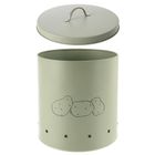 Orion, pojemnik na warzywa i owoce, metalowy, zielony, Greenish, 8.7 l