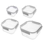 Orion, pojemniki na żywność z pokrywką i uszczelką, 4 szt.