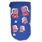 Orion, rękawica kuchenna teflonowa, niebieska, 25,5 cm