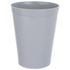 Orion, Sandy, kubki plastikowe, szare, 300 ml, 6 szt.