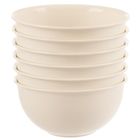 Orion, Sandy, miseczki plastikowe, kremowe, 13 cm, 500 ml, 6 szt.