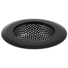 Orion, sitko do zlewu, stalowe, czarne, 11,5 cm