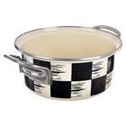 Orion, Szachownica, garnek emaliowany, 18 cm, 1,5l