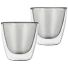 Orion, szklanki termiczne z podwójną ścianką do kawy espresso DOUBLE, 90 ml, 2 szt.