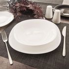 Orion, talerz obiadowy głęboki szklany, Luna, 21 cm, 500 ml